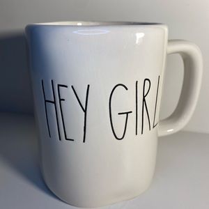 RAE DUNN HEY GIRL MUG